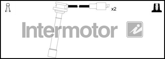 INTERMOTOR INT 76267 Gyújtókábel készlet, gyertyakábel szett