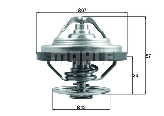 MAHLE TX 158 79 Termostat