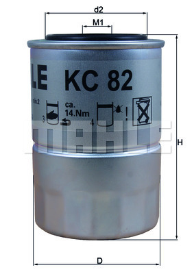 KNECHT KC82D Üzemanyagszűrő