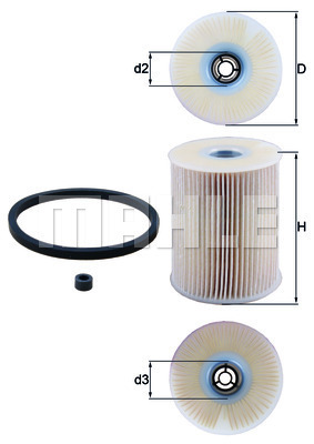 KNECHT KX 231D Üzemanyagszűrő