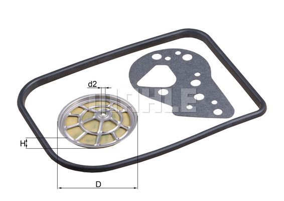 KNECHT HX82D Knecht hidraulika szűrő VAG