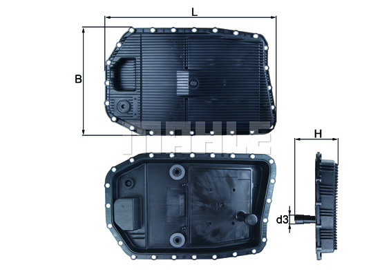 KNECHT HX154 Hidraulikaszűrő