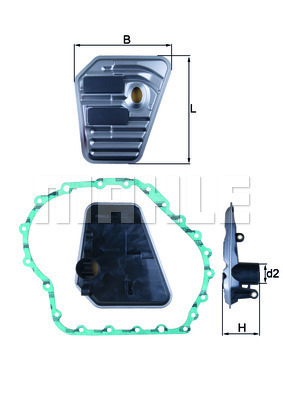 MAHLE HX167D Hidraulika szűrő automataváltóhoz