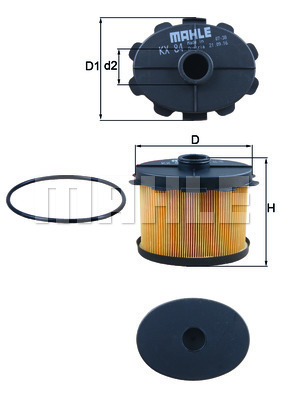 KNECHT KX 84D Üzemanyagszűrő