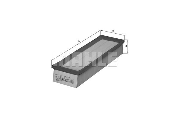 KNECHT LX541 Levegőszűrő