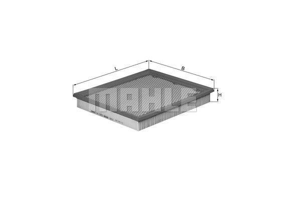 MAHLE LX1272 Levegőszűrő