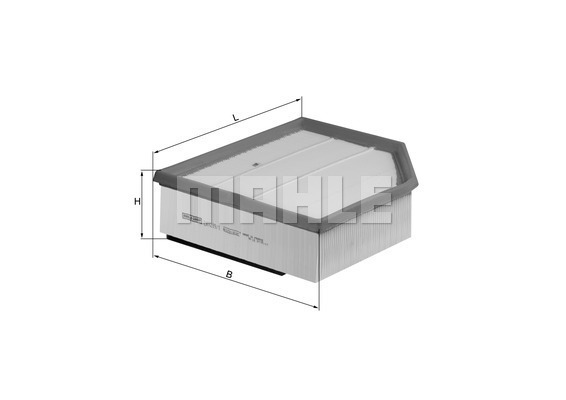 MAHLE 69447 LX 1289/1 - Levegőszűrő, légszűrő