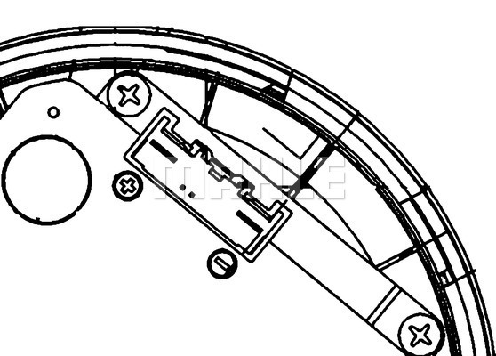 MAHLE BETAB 263 000P Utastér ventillátor