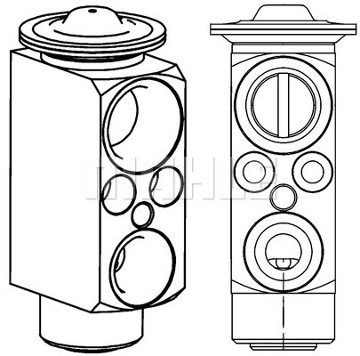 MAHLE BETAVE 81 000P tágulószelep, klímaberendezés