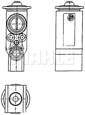 MAHLE BETAVE 90 000P tágulószelep, klímaberendezés