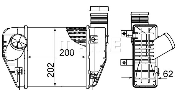 MAHLE CI 423 000S TĂśltĹ?levegĹ?hĹątĹ?