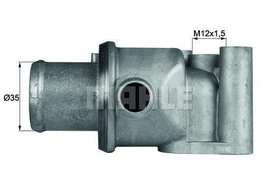 MAHLE MHL TI7787D Termosztát, termosztátház hűtőrendszerhez