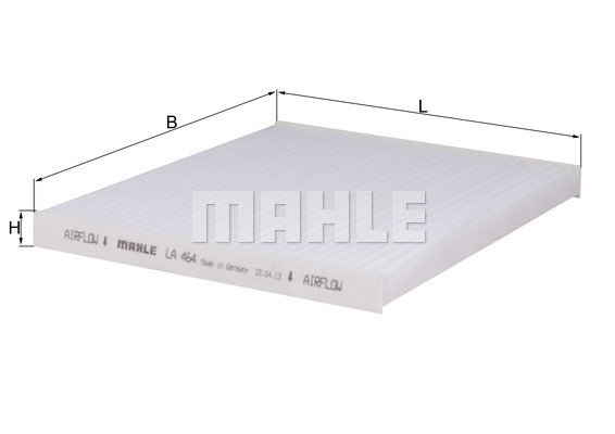 MAHLE MHL LA464 Pollenszűrő