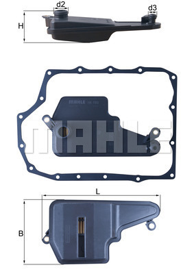 MAHLE HX193D Hidraulika szuro, automatikus vĂĄltĂł