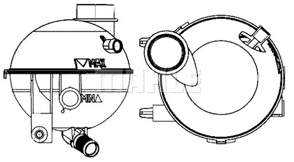 MAHLE MHL CRT14000S HŰTŐ