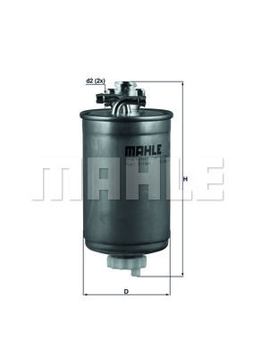 MAHLE KL180 Üzemanyagszűrő, gázolajszűrő, benzinszűrő