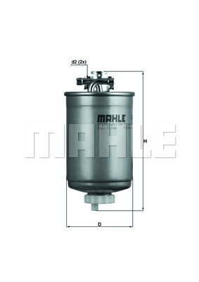 MAHLE KL77 Üzemanyagszűrő, gázolajszűrő, benzinszűrő
