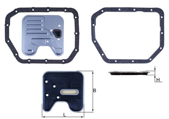 MAHLE MAHHX246D Hidraulika szűrő automataváltóhoz