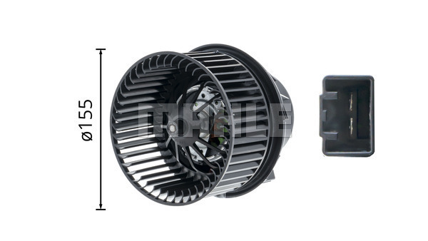 MAHLE AB245000P Utastér ventilátor, fűtőmotor