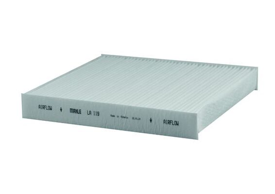 MAHLE 1000255957 LA119 - Pollenszűrő nem aktí