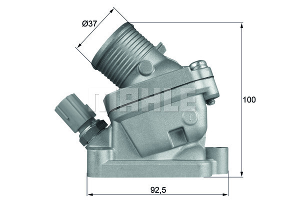 MAHLE MHL TH3690D Termosztát, termosztátház hűtőrendszerhez