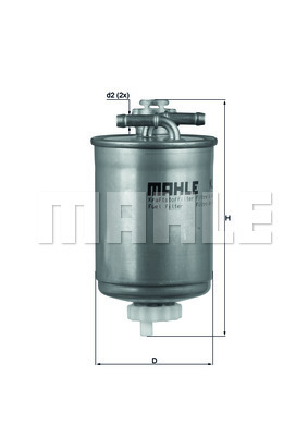 MAHLE KL103 Üzemanyagszűrő, gázolajszűrő, benzinszűrő