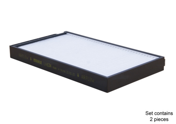 MAHLE LA 634/S LA 634/S SET FILTRU AER HABITACLU - MAHLE