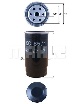 KNECHT KC85/1 Üzemanyagszűrő
