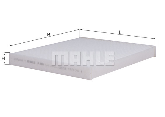 MAHLE LA586 Pollenszűrő