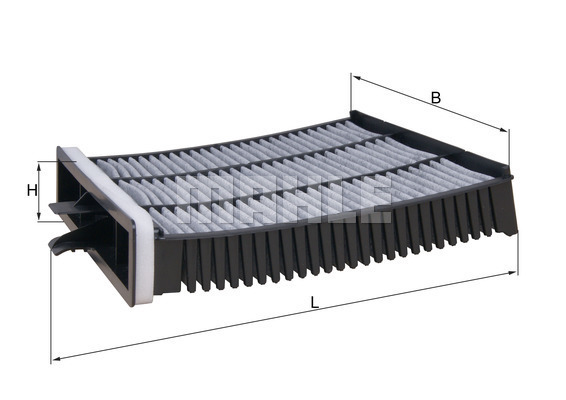 KNECHT LAK227 Pollenszűrő (Aktívszenes)