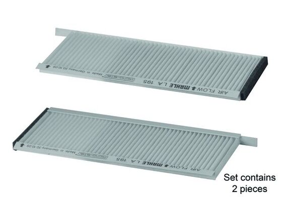 MAHLE 1000484141 LA195/S - Pollenszűrő nem aktí