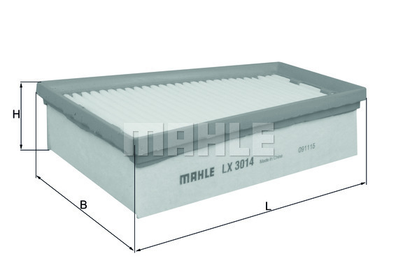 MAHLE LX3014 Levegőszűrő