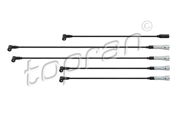 TOPRAN HP100 192 Gyújtókábel készlet, gyertyakábel szett