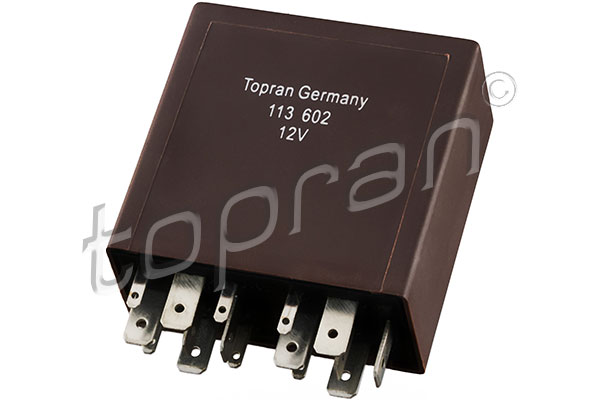 TOPRAN HP113 602 relé, törlési intervallum