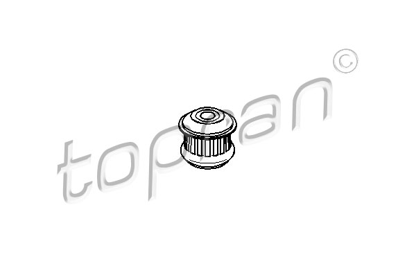 TOPRAN 107 612 755 Motortartó bak (8A0 199 419A)