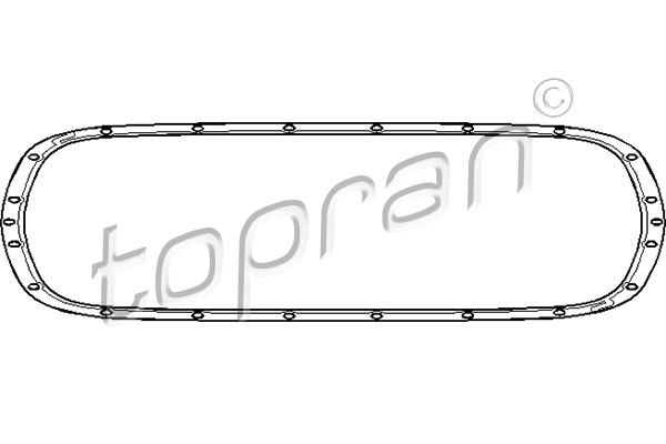 TOPRAN 60272 500787 - Tömítés automataváltó olajteknőhöz