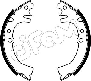 CIFAM CIF153-038 fékpofakészlet