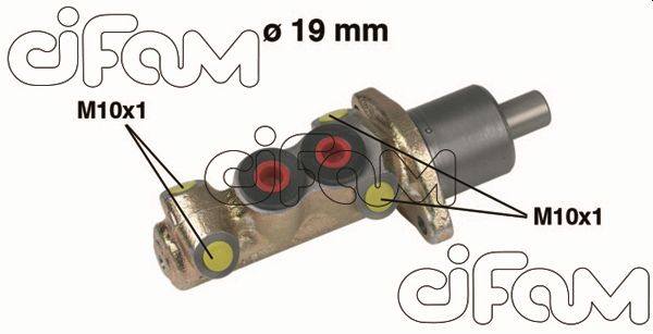 METELLI 202-061 Főfékhenger