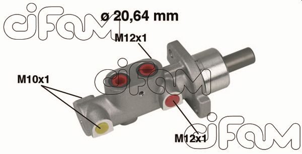 CIFAM CIF 202-296 Főfékhenger