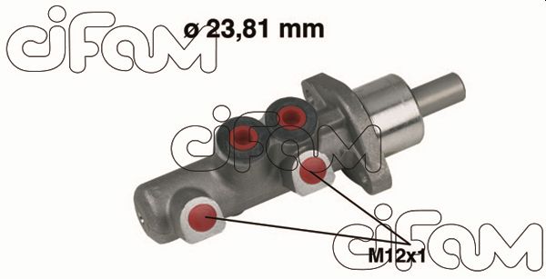 METELLI 202-367 Főfékhenger