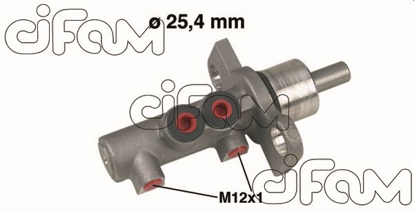 METELLI 202-369 Főfékhenger