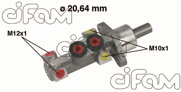 CIFAM CIF202-388 főfékhenger