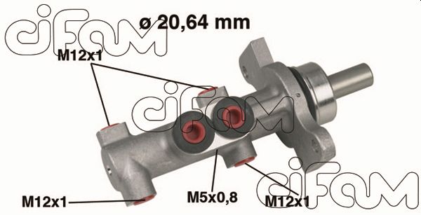 METELLI 202-422 Főfékhenger