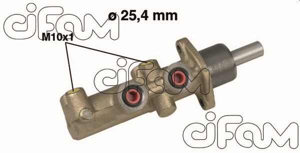 METELLI 202-481 Főfékhenger