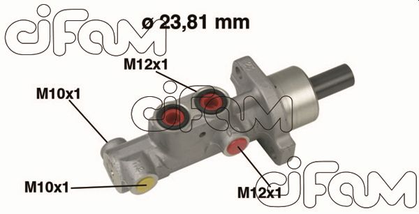 METELLI 202-631 Főfékhenger