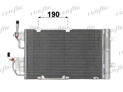 UTÁNGYÁRTOTT 0807.2033 Légkondihűtő (összes diesel + 2.0T) 495mmX330mm