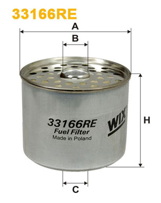 WIX 372124 33166RE FILTER GORIVA 33166RE