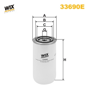 WIX 372121 33690E FILTER GORIVA 33690E