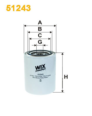 WIX 372142 51243 FILTER ULJA 51243