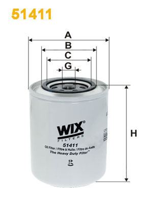 WIX 372136 51411 FILTER ULJA 51411